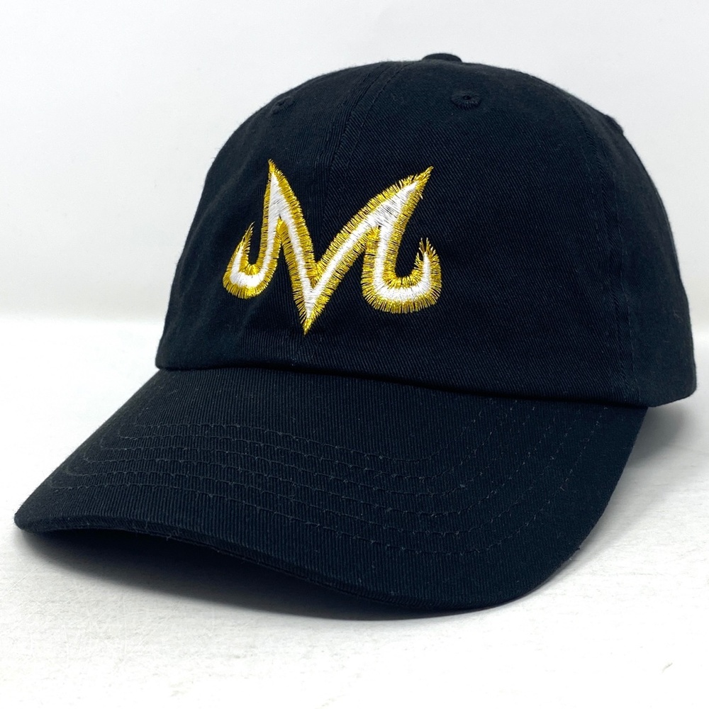 Dragon M Gold Bold Anime Slouch Dad Hat Cap Strapback - Picture 2 of 6